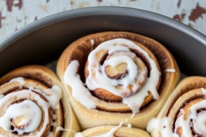 Small Batch Sourdough Cinnamon Rolls