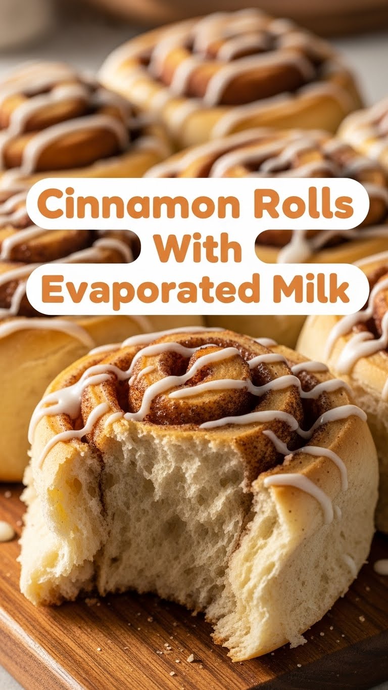 Cinnamon Rolls With Evaporated Milk