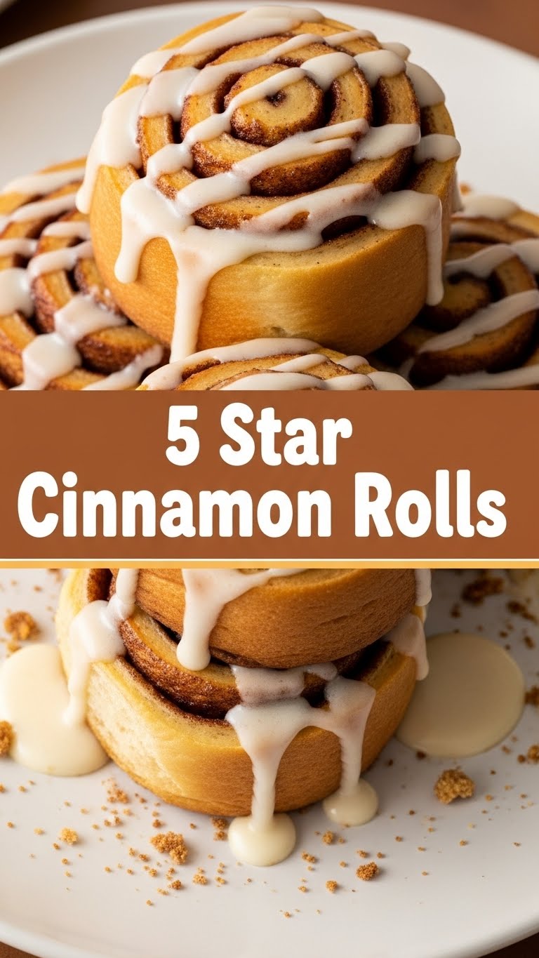5 Star Cinnamon Rolls