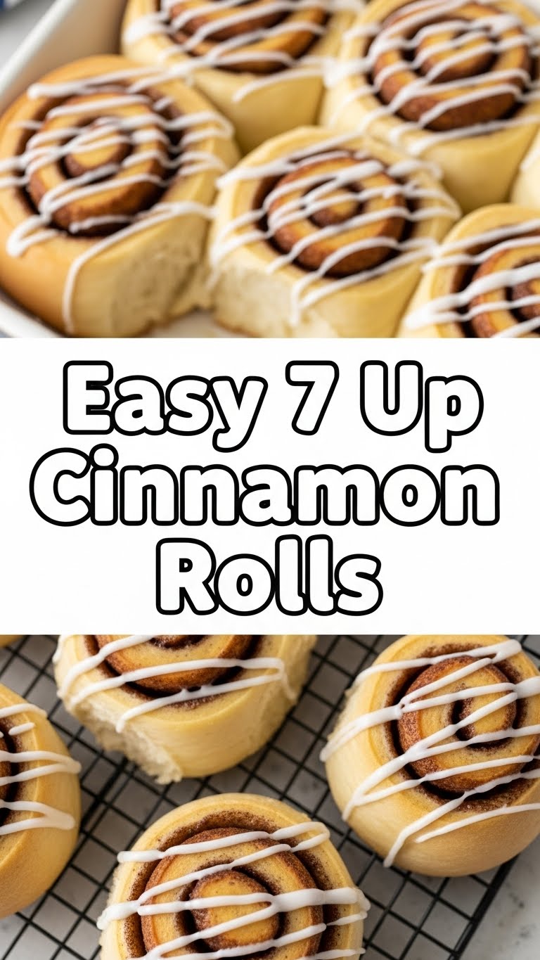 Easy 7 Up Cinnamon Rolls