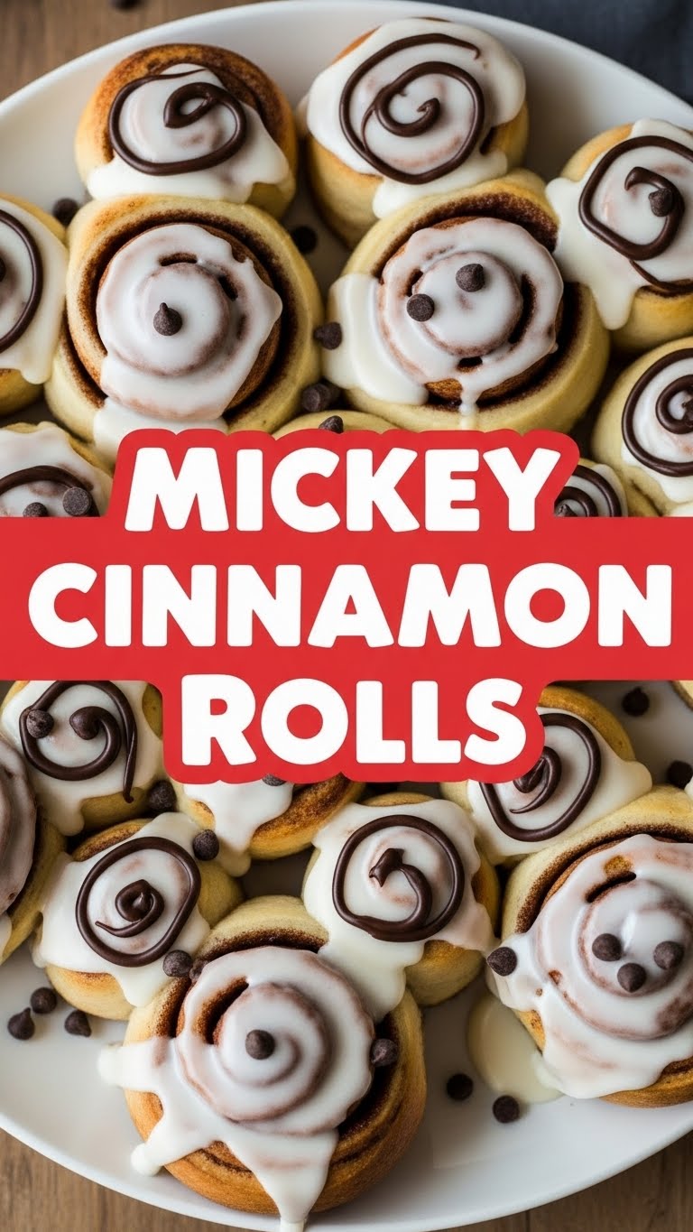 Mickey Cinnamon Rolls