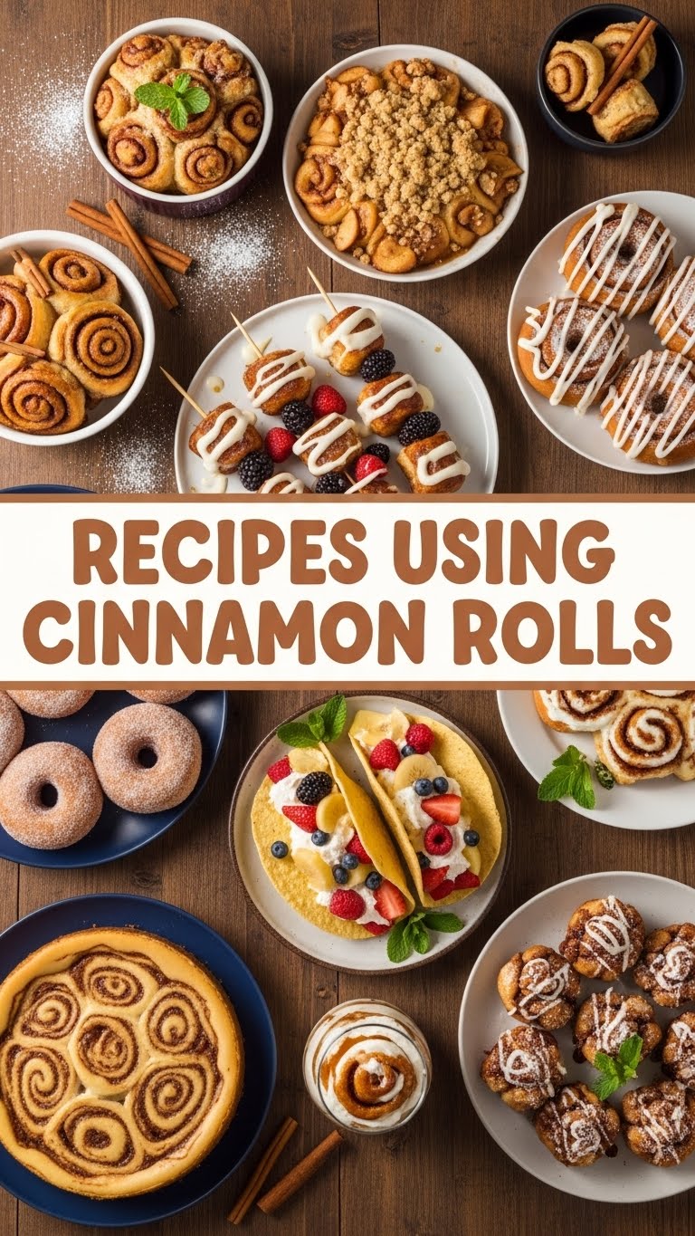 Recipes Using Cinnamon Rolls