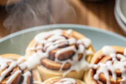 Birthday Cake Cinnamon Rolls