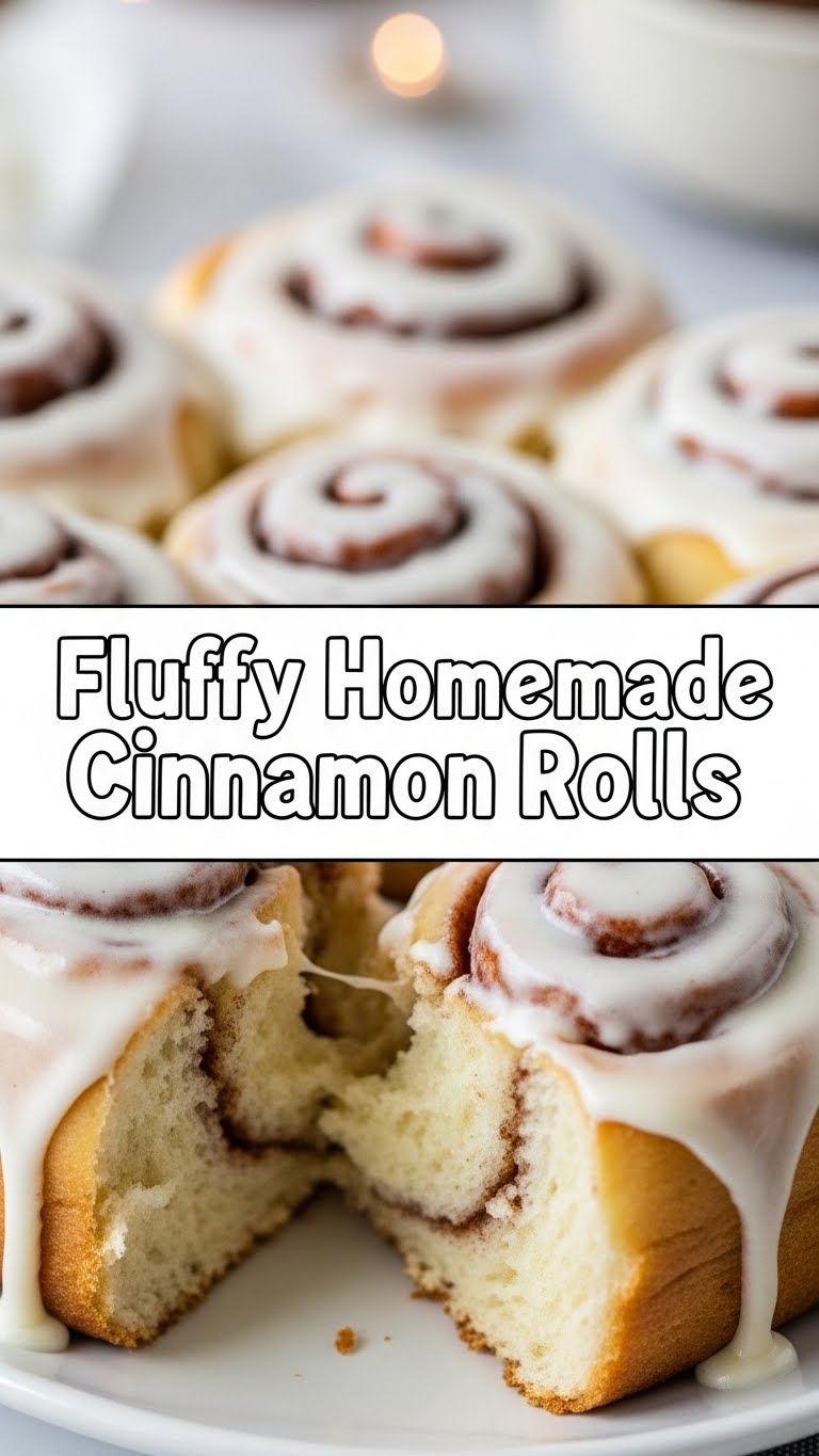 Fluffy Homemade Cinnamon Rolls
