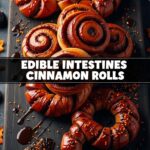 Edible Intestines Cinnamon Rolls