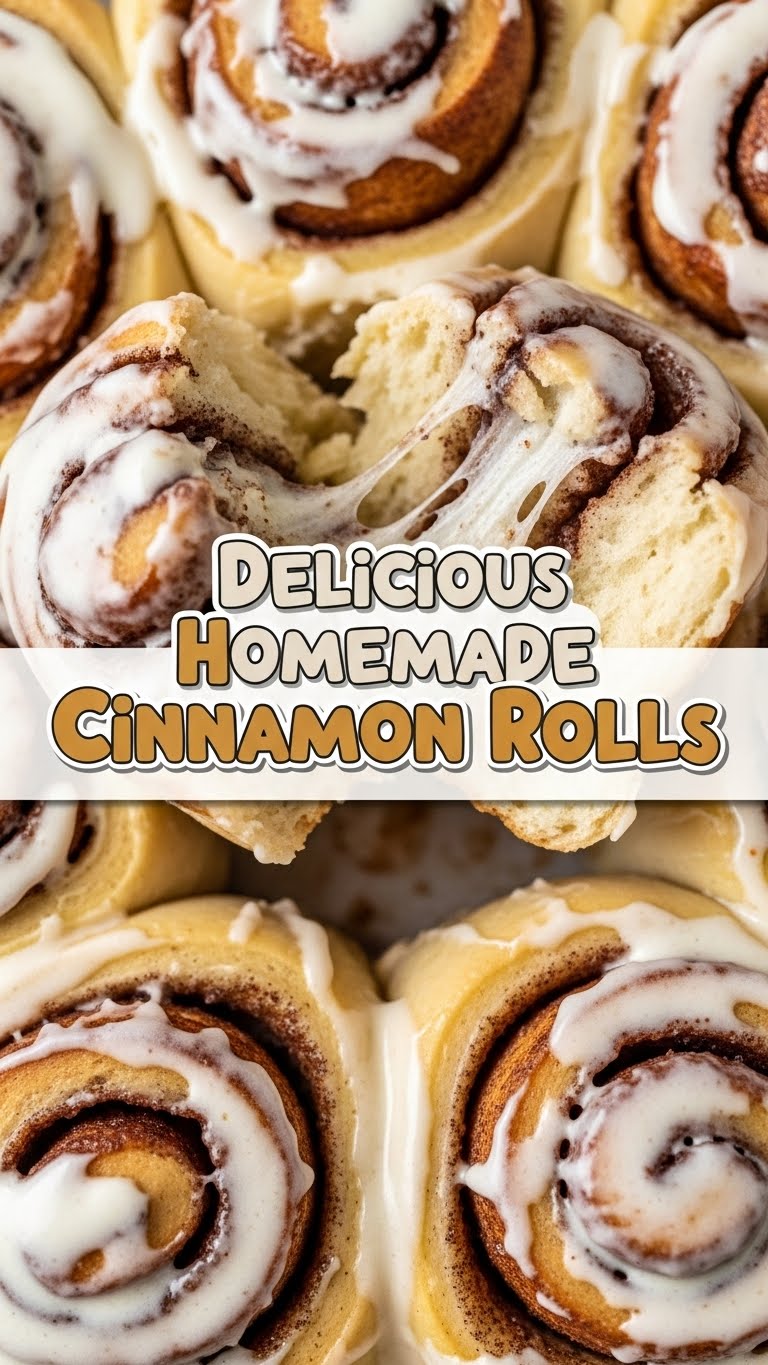 Delicious Homemade Cinnamon Rolls