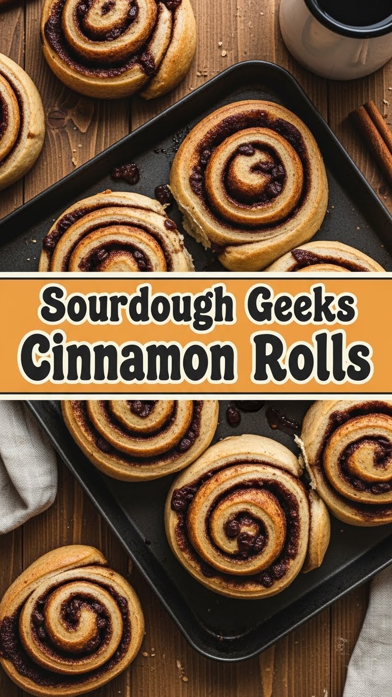 Sourdough Geeks Cinnamon Rolls