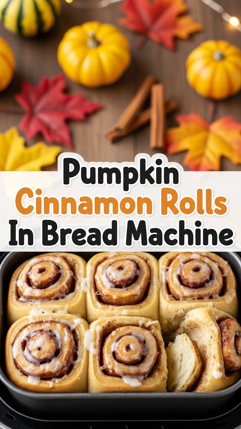 Pumpkin Cinnamon Rolls In Bread Machine