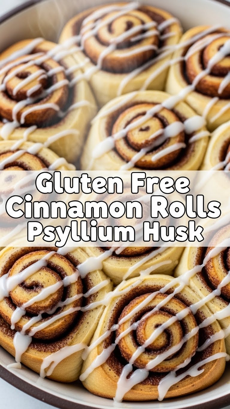 Gluten Free Cinnamon Rolls Psyllium Husk