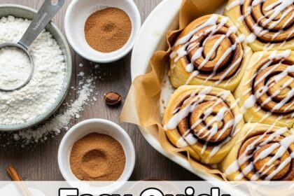 Easy Quick Cinnamon Rolls Recipes