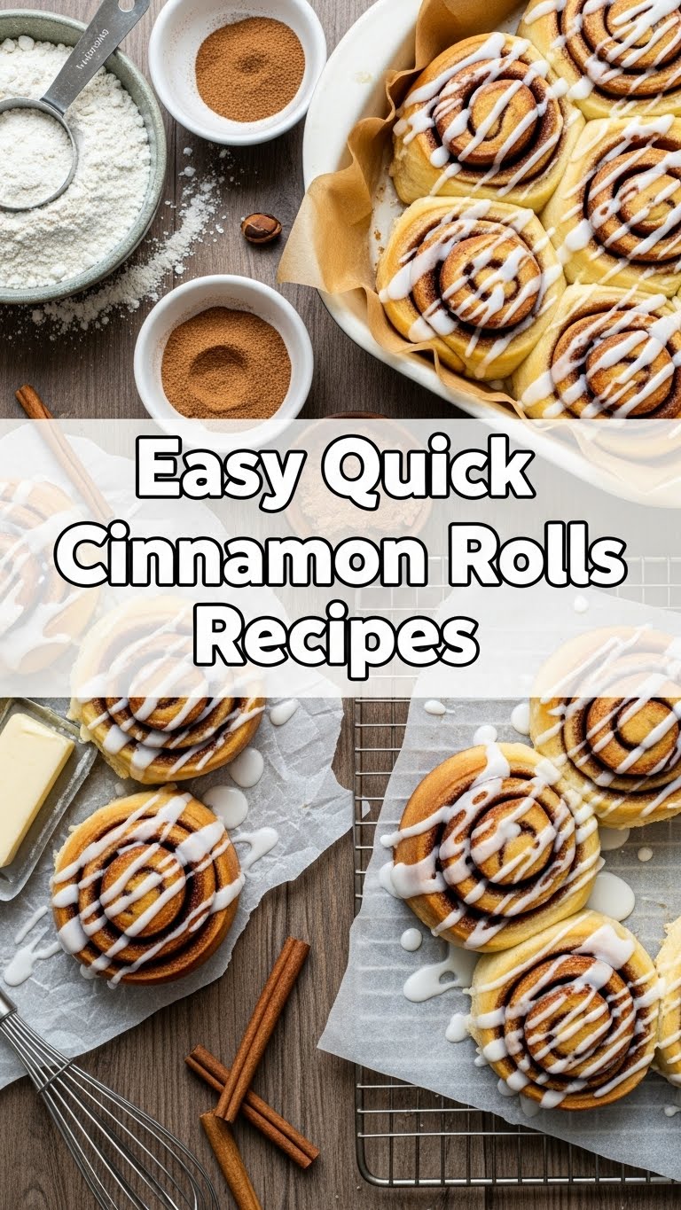 Easy Quick Cinnamon Rolls Recipes