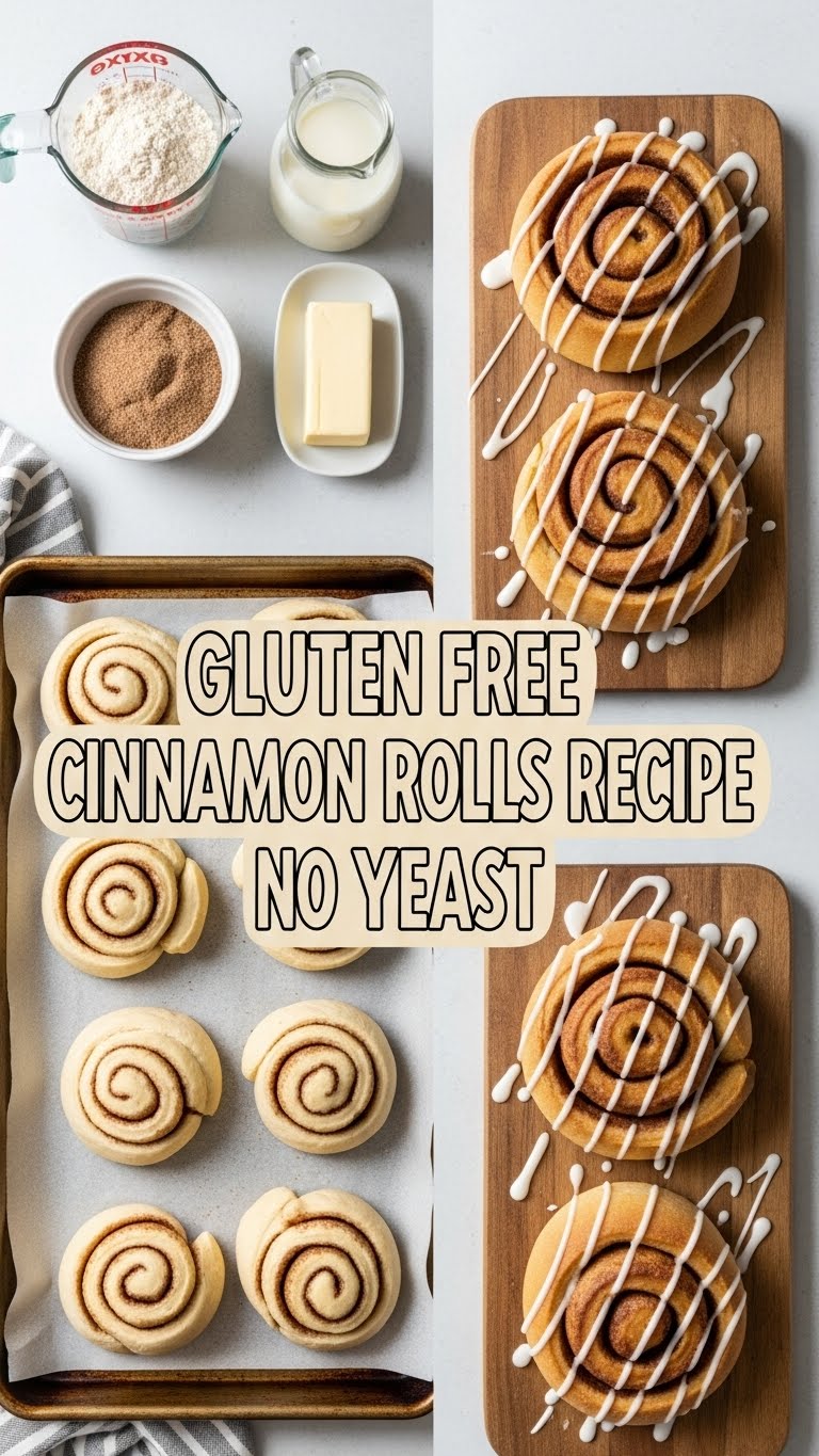 Gluten Free Cinnamon Rolls Recipe No Yeast