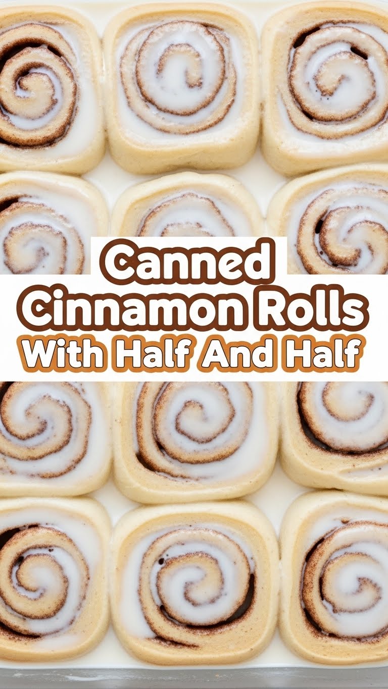 Canned Cinnamon Rolls With Half And Half