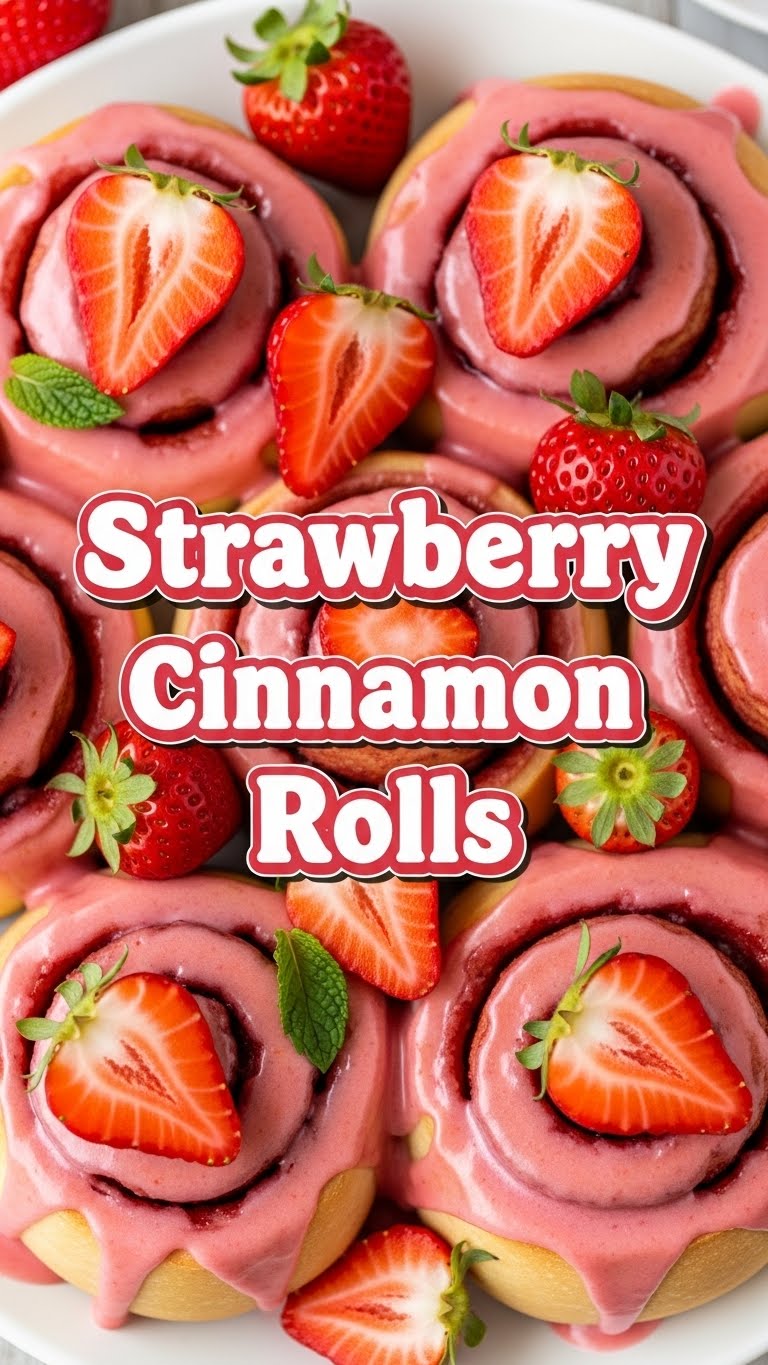 Valentines Cinnamon Rolls