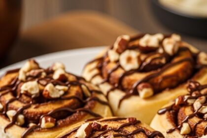 Hazelnut Cinnamon Rolls