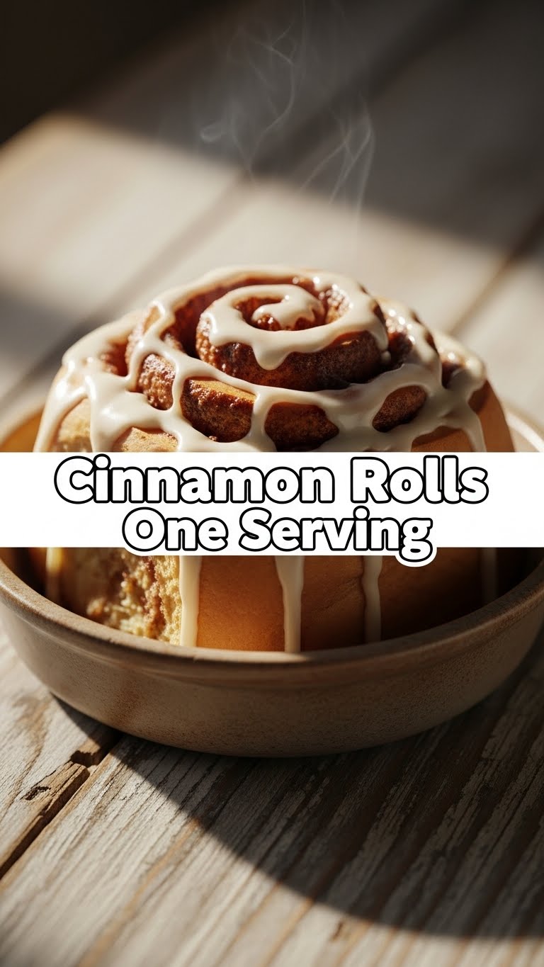 Cinnamon Rolls One Serving