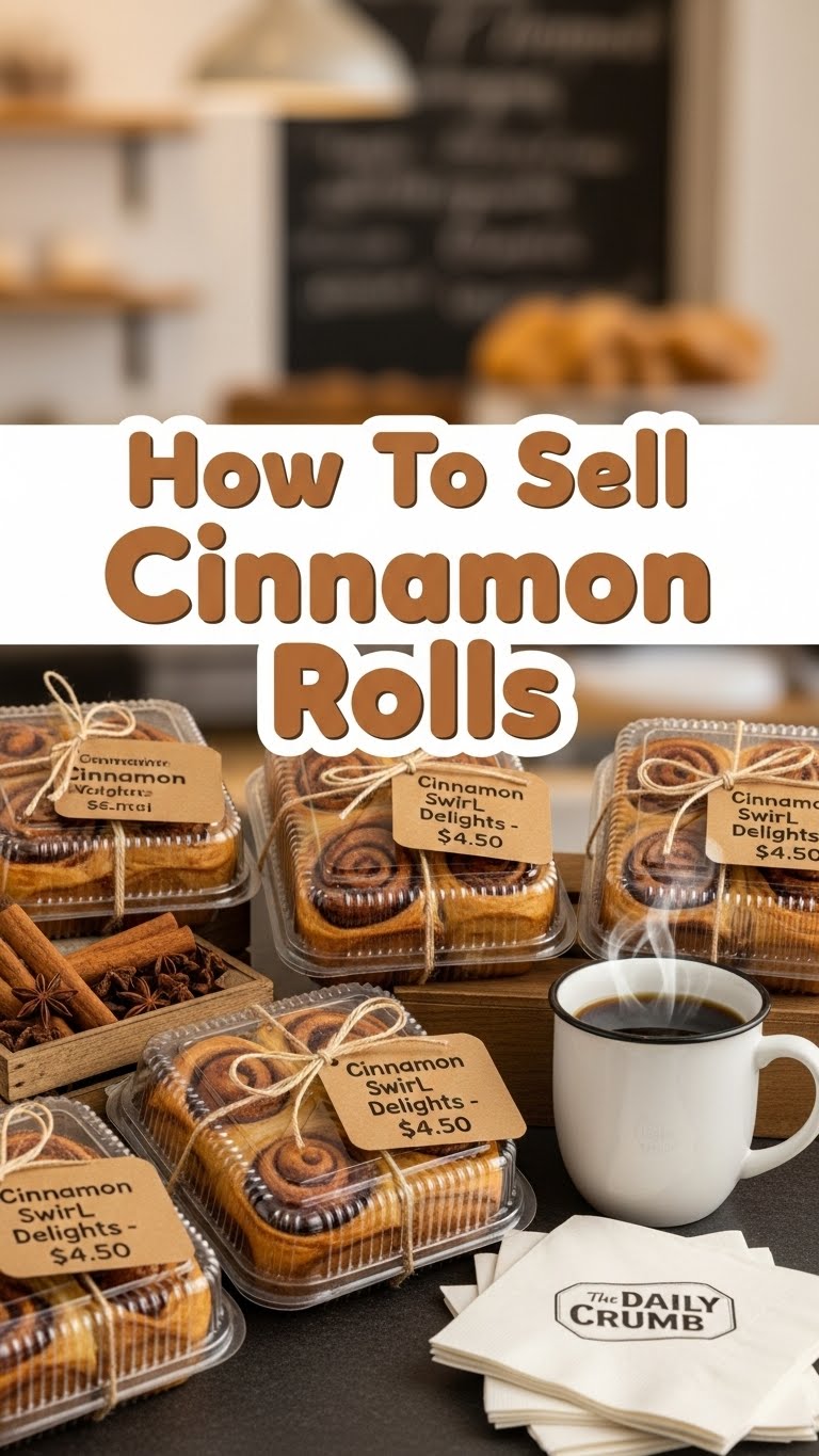 How To Sell Cinnamon Rolls