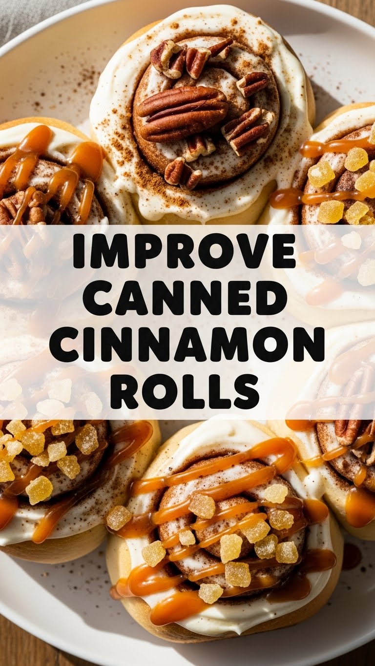 Improve Canned Cinnamon Rolls
