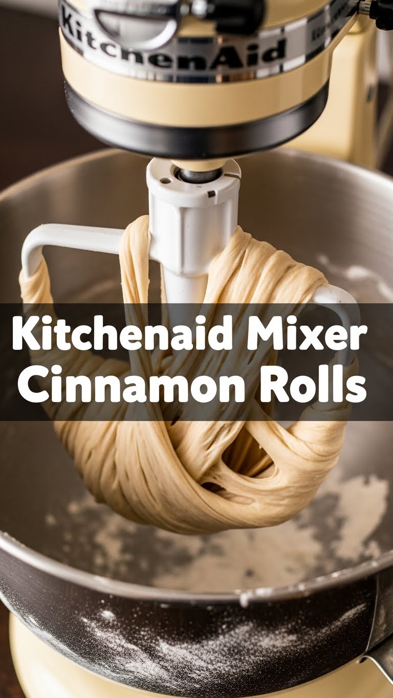 Kitchenaid Mixer Cinnamon Rolls