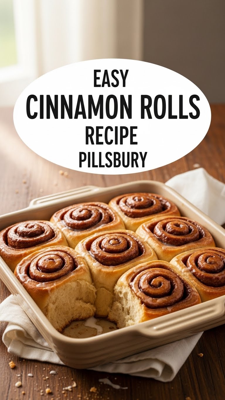 Easy Cinnamon Rolls Recipe Pillsbury