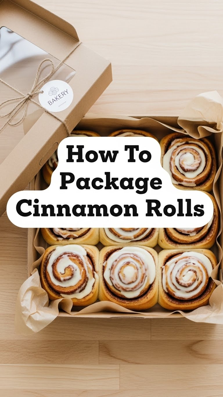 How To Package Cinnamon Rolls
