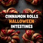 Cinnamon Rolls Halloween Intestines