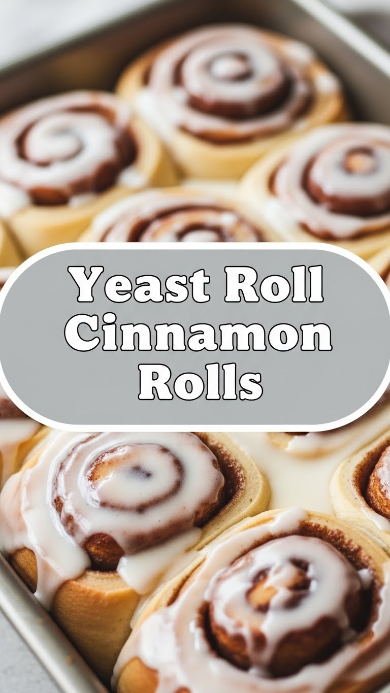 Yeast Roll Cinnamon Rolls
