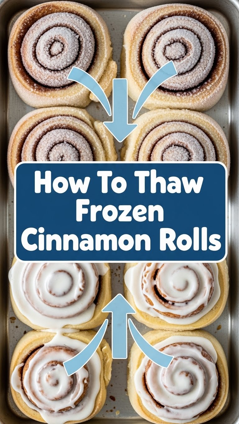 How To Thaw Frozen Cinnamon Rolls