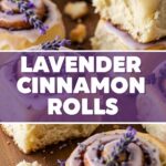Lavender Cinnamon Rolls