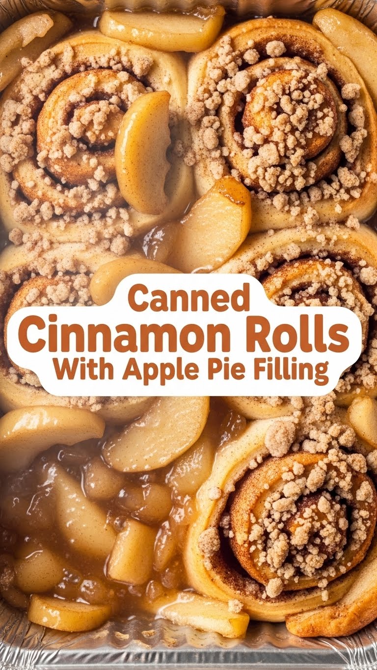 Canned Cinnamon Rolls With Apple Pie Filling