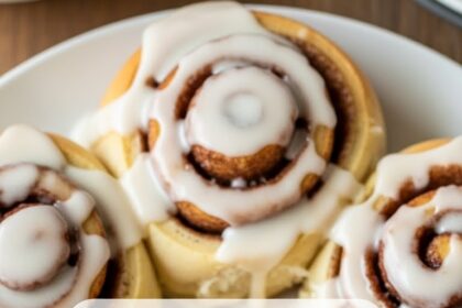 Maple Bacon Cinnamon Rolls