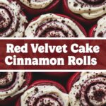 Red Velvet Cake Cinnamon Rolls