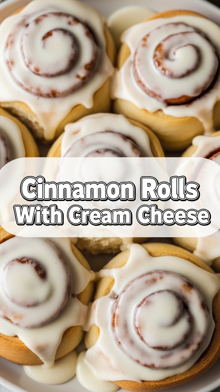 Cinnamon Rolls With Cream Cheese