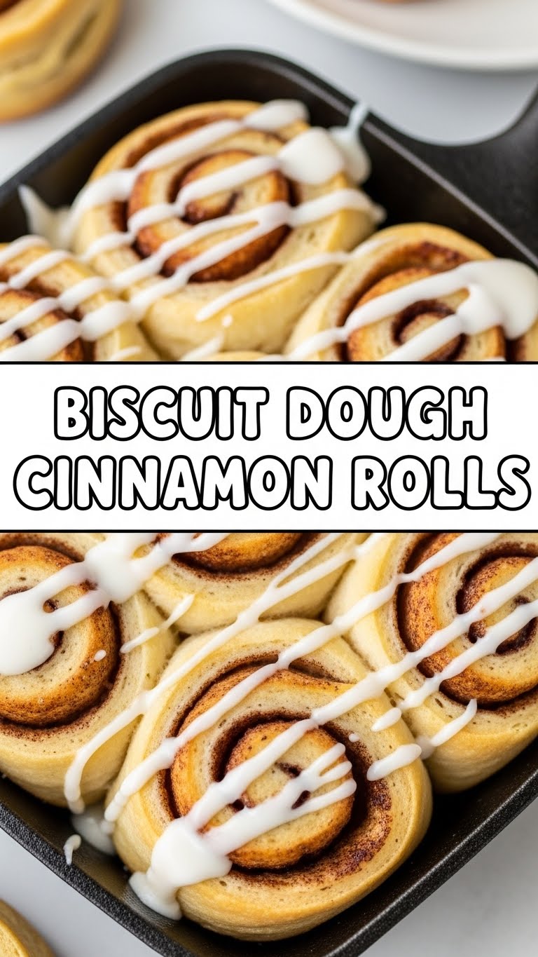 Biscuit Dough Cinnamon Rolls