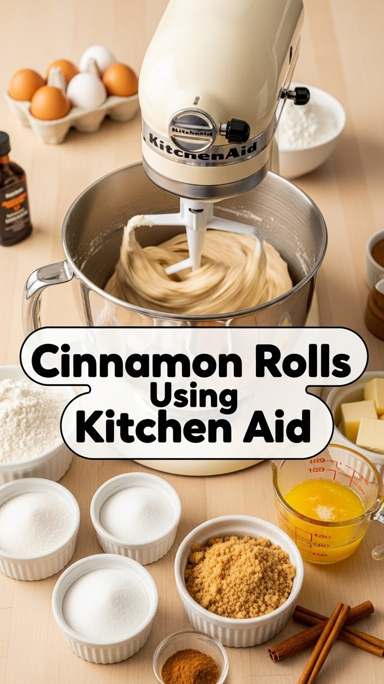 Cinnamon Rolls Using Kitchen Aid