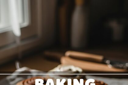 Baking Aesthetic Cinnamon Rolls