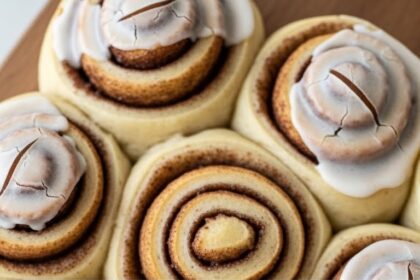 Soft Sourdough Cinnamon Rolls