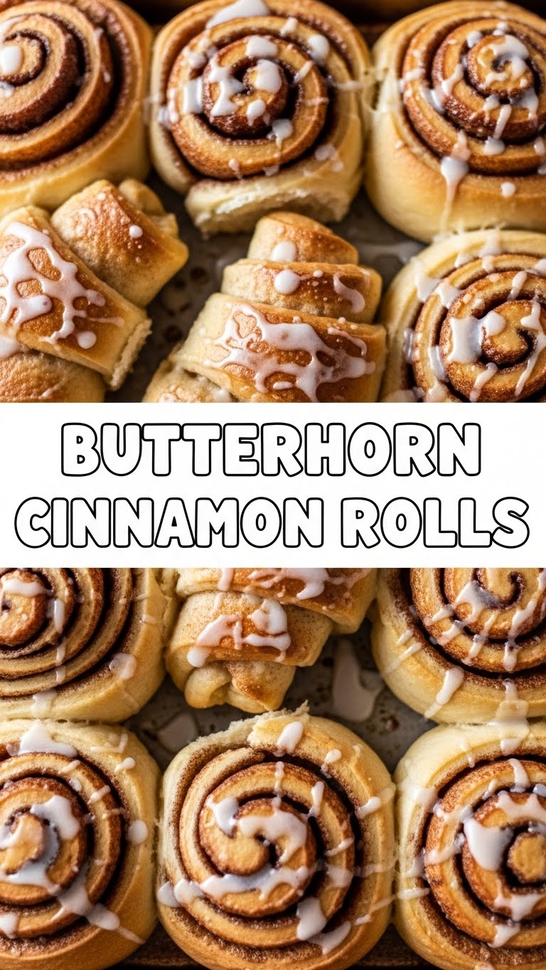 Butterhorn Cinnamon Rolls