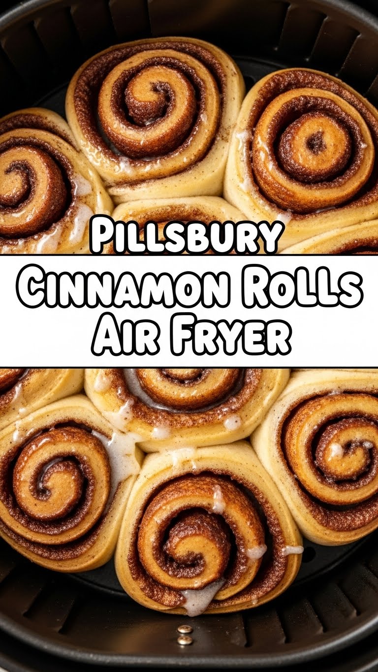 Pillsbury Cinnamon Rolls Air Fryer