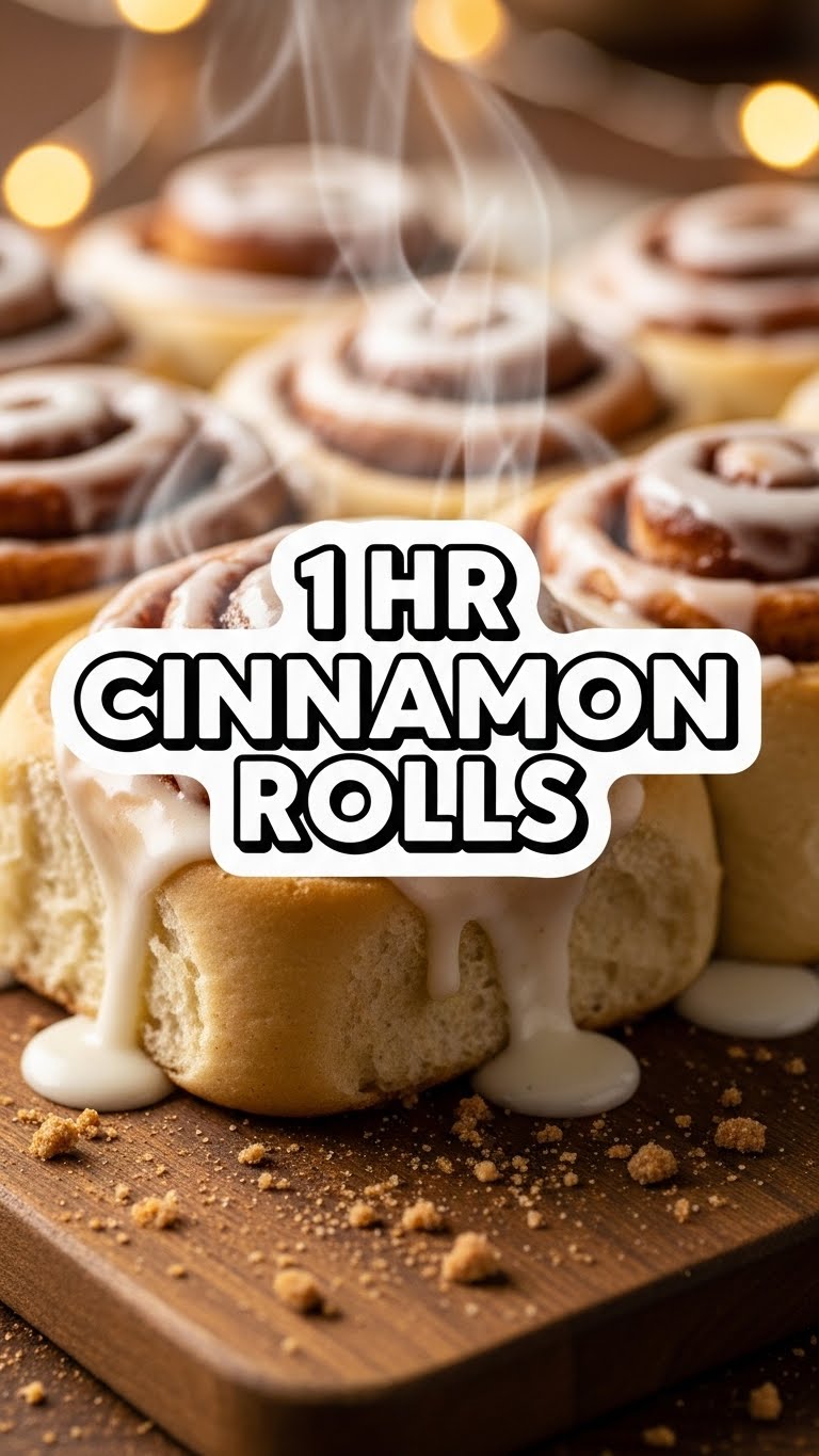 1 Hr Cinnamon Rolls