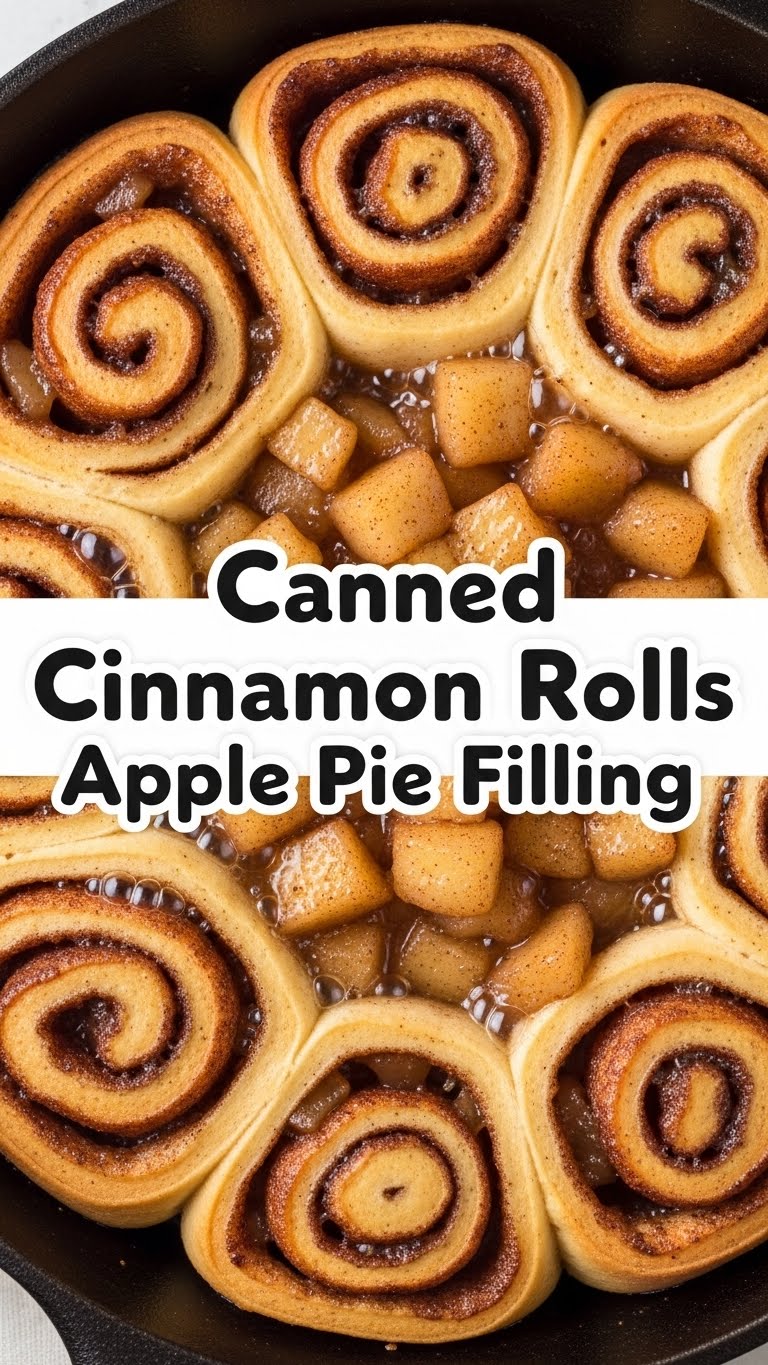 Canned Cinnamon Rolls Apple Pie Filling