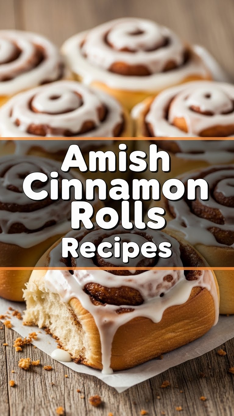 Amish Cinnamon Rolls Recipes