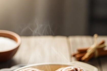 4 Cinnamon Rolls Homemade