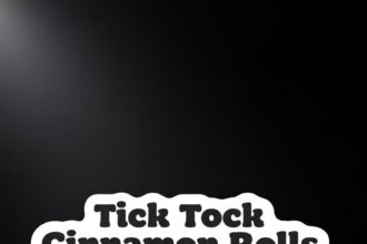 Tick Tock Cinnamon Rolls