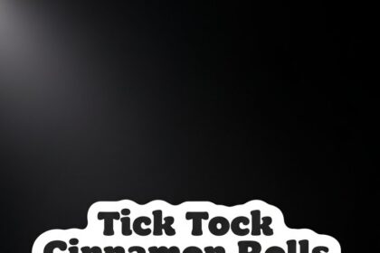 Tick Tock Cinnamon Rolls