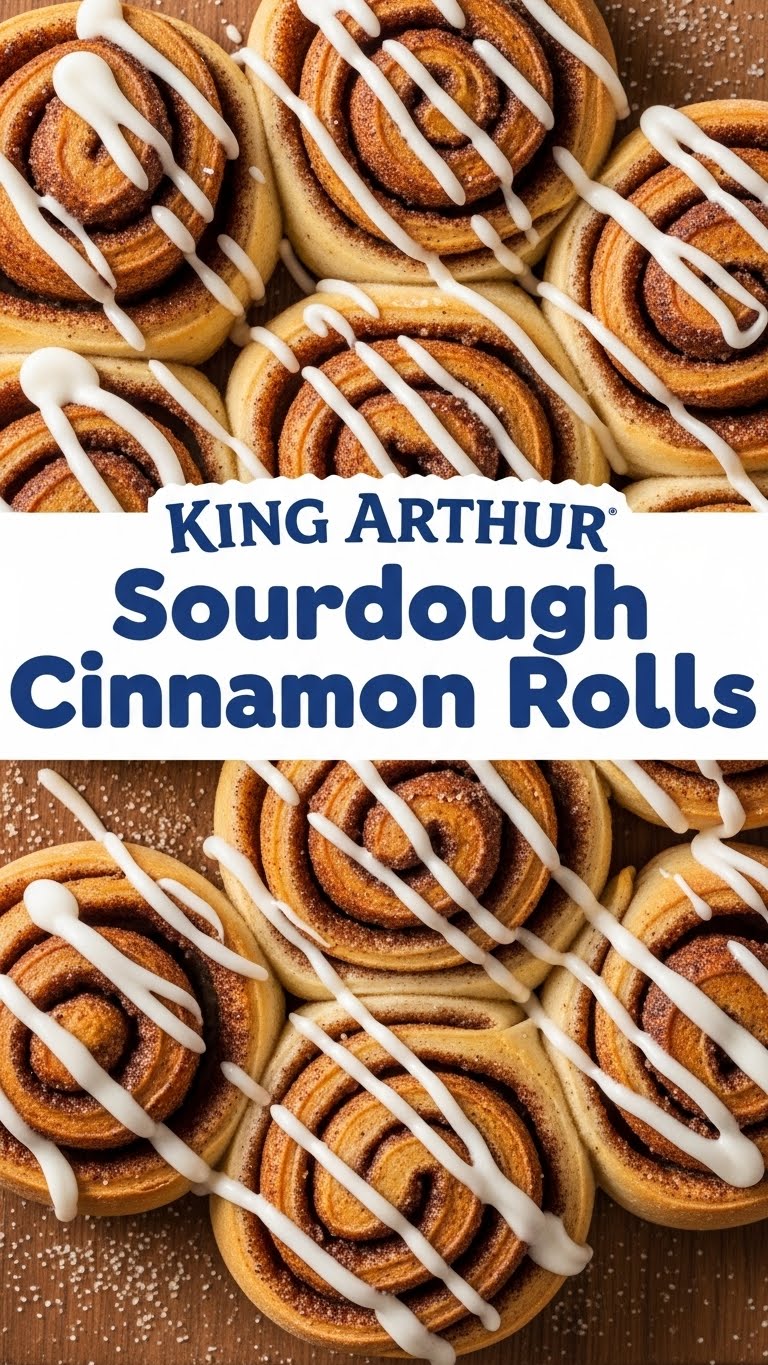 King Arthur Sourdough Cinnamon Rolls