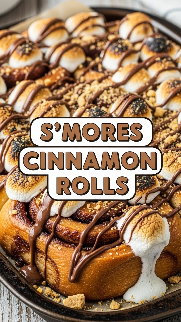 S'Mores Cinnamon Rolls