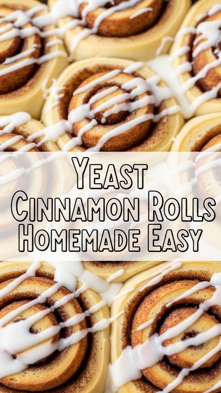 Yeast Cinnamon Rolls Homemade Easy