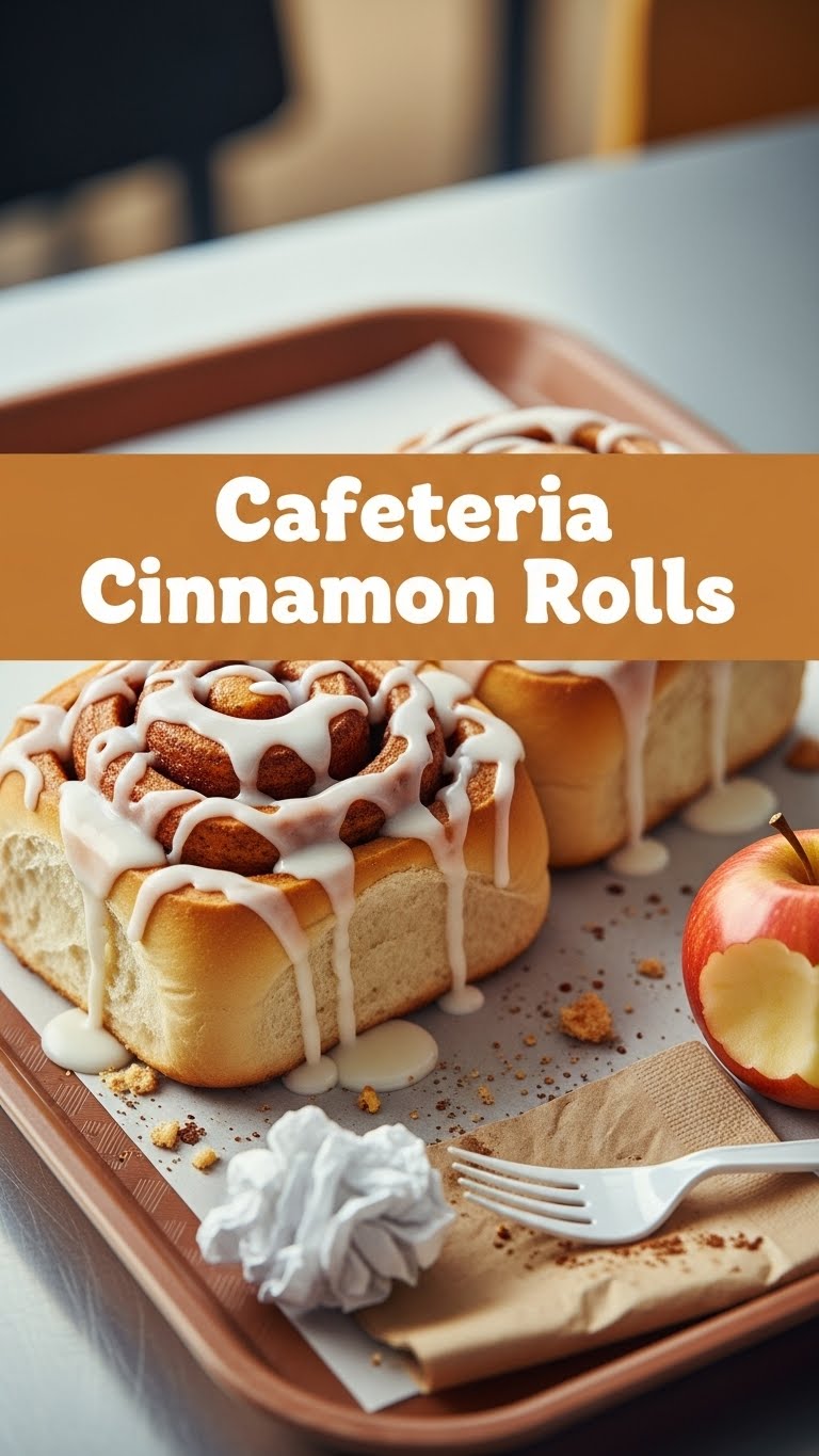 Cafeteria Cinnamon Rolls