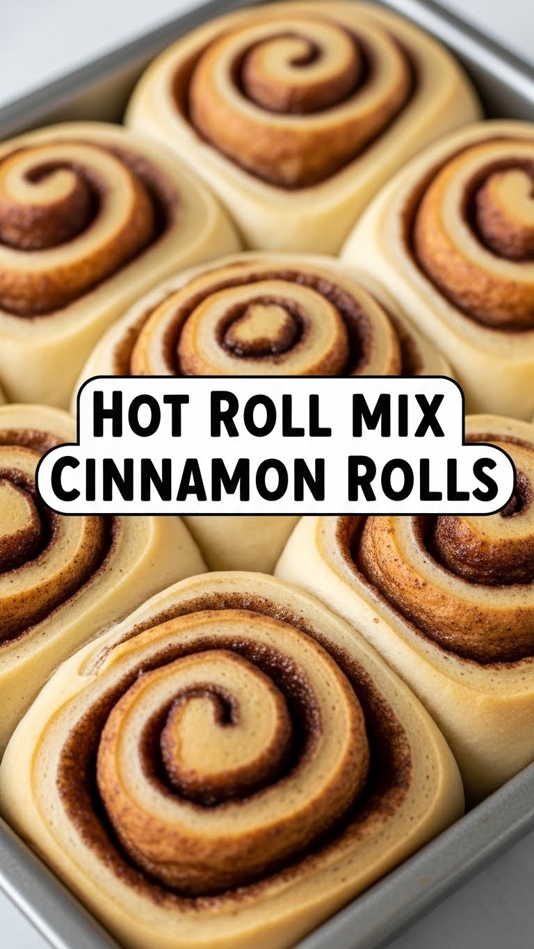 Hot Roll Mix Cinnamon Rolls